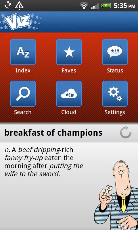 Android application Viz Profanisaurus screenshort