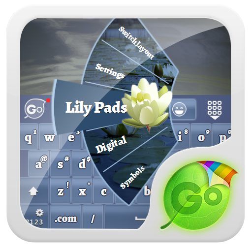 百合片 GO Keyboard Theme LOGO-APP點子
