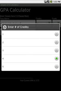 Simple GPA Calculator Screenshots 2