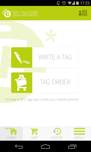 NFC TAGSTORE WRITER