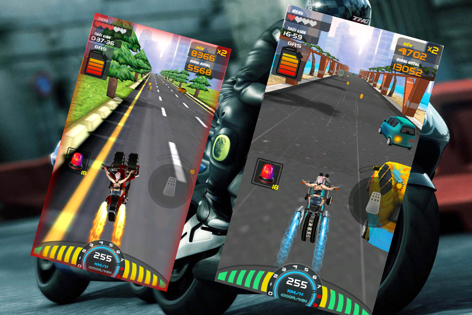 Racing Moto Hot Girl android games}
