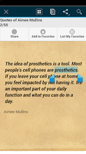 Lastest Quotes of Aimee Mullins APK for Android