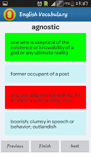 Optimus English Vocab Screenshots 1