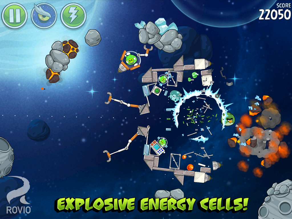 Angry Birds Space HD - screenshot