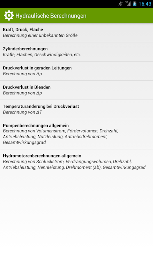 【免費生產應用App】Hydraulische Berechnungen-APP點子