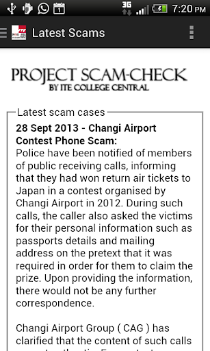 SG Scam Check