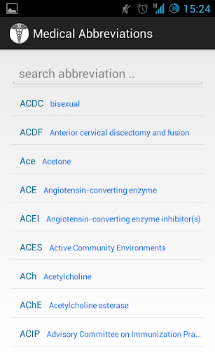 Medical Abbreviations