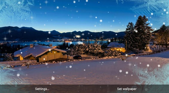 Winter Scenery LWP Screenshots 11