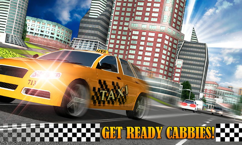 Modern Taxi Driving 3D Screen 1