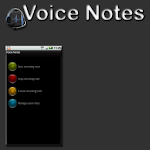 Cover Image of ดาวน์โหลด Voice notes 1.0.0.2 APK