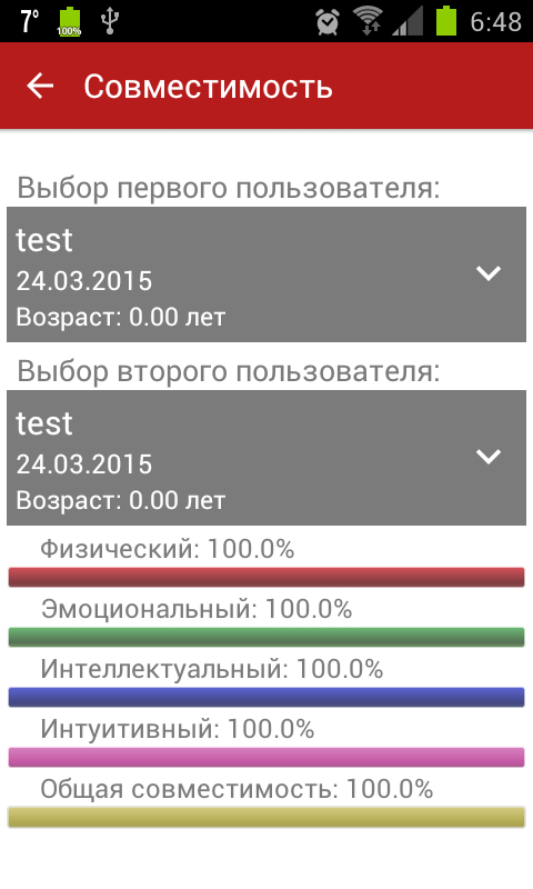 Расчет Биоритмов Программа