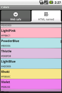 Free Colors (色見本) APK for Android