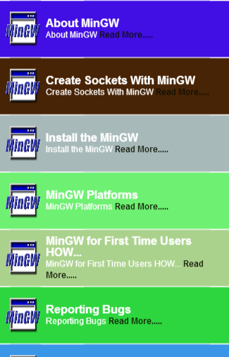 MinGW Guide