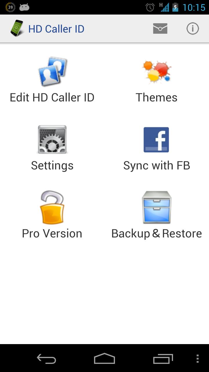HD Caller ID Pro Key Screen 2