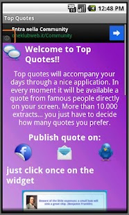 How to download Top Quotes Widget FREE 1.0.0 apk for laptop