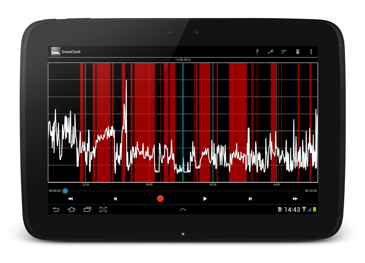 SnoreClock - Você ronca?  - Screenshot