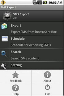 SMS Export and SMS Backup