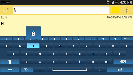 Free A.I. BlueBlink Theme APK for PC