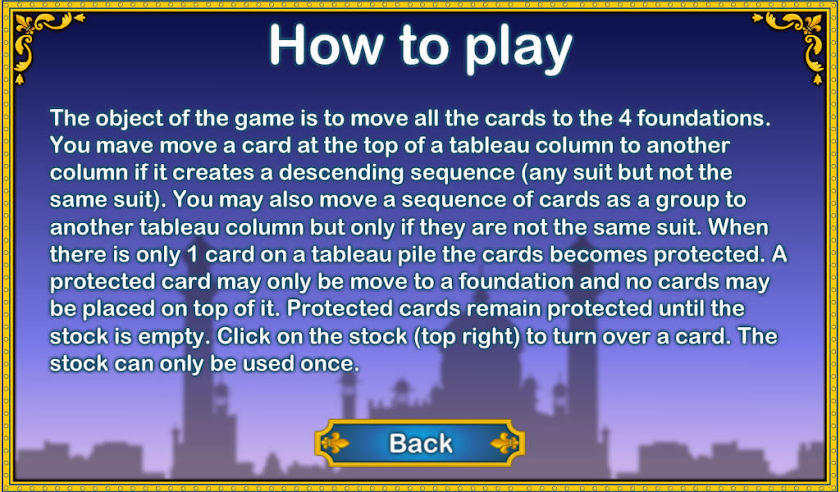 Taj Mahal Solitaire Screen 3
