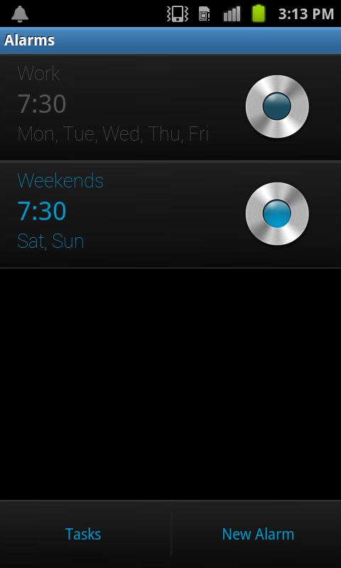 Digital Alarm Clock - screenshot