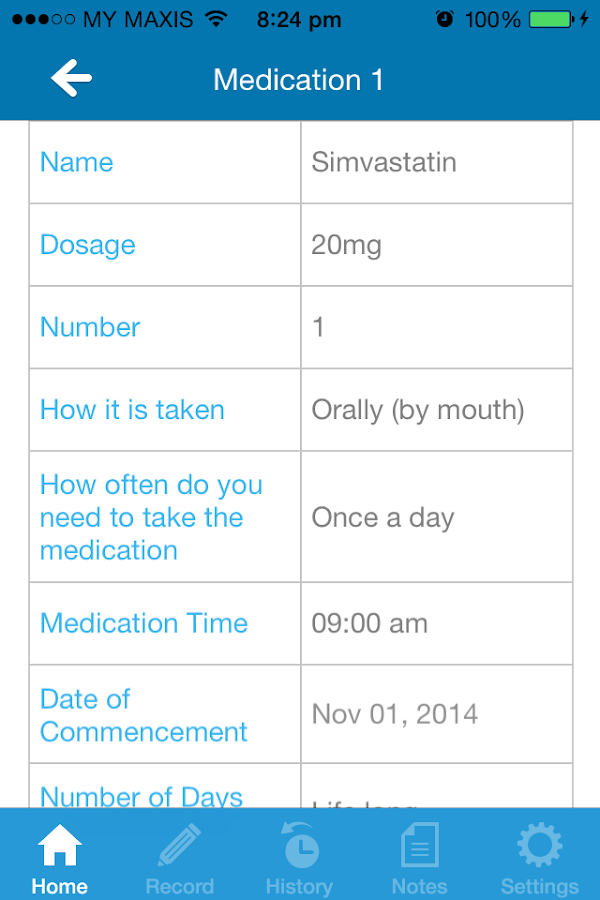 My Medication Diary Android Apps on Google Play