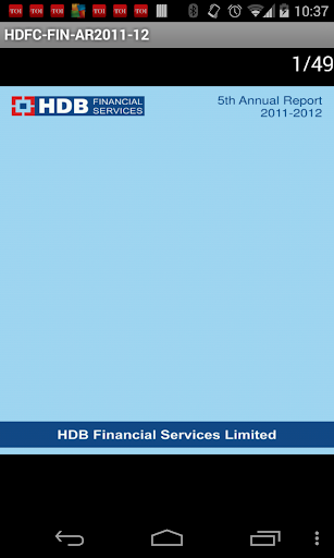HDB Fin Services Ltd AR2011-12