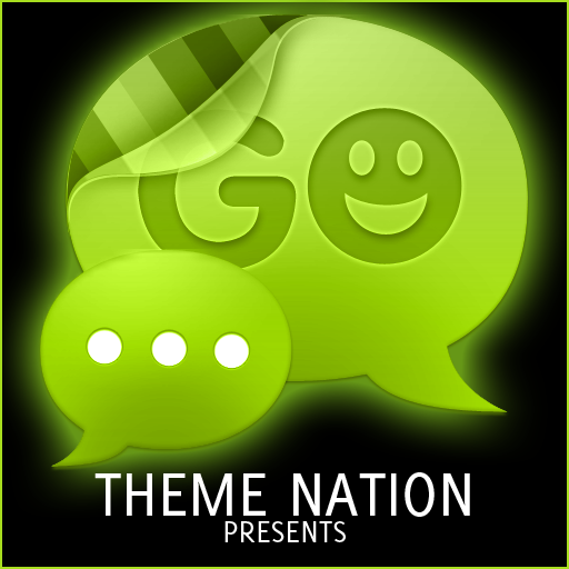 GO SMS Theme Lime Green Neon LOGO-APP點子