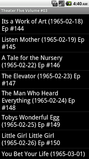 【免費音樂App】Theater Five Radio Show V. 03-APP點子