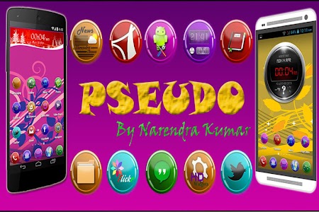 Screenshot Pseudo Apex/Nova/ADW theme v1.2.0