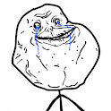 Forever Alone SMS Widget logo