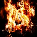3D Fire Lion logo