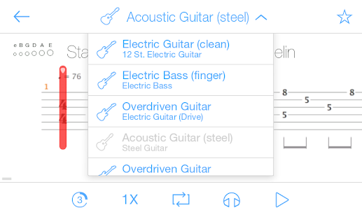 Songsterr Guitar Tabs - screenshot thumbnail