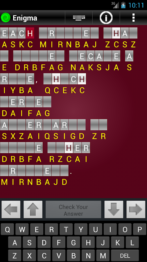    Enigma - Cryptograms- screenshot  