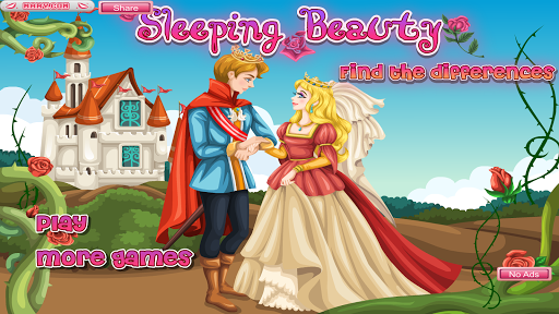 Sleeping Beauty -睡美人-找出不同之处