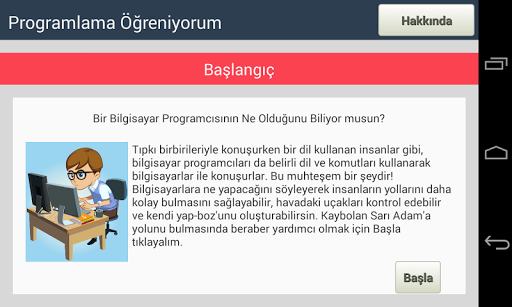 Programlama Öğreniyorum