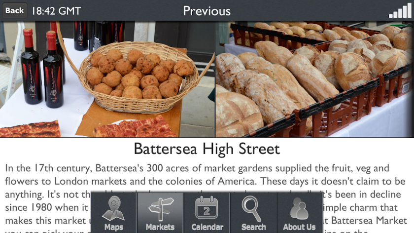 Markets of London Screen 1