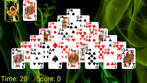 Pyramid Golf Solitaire