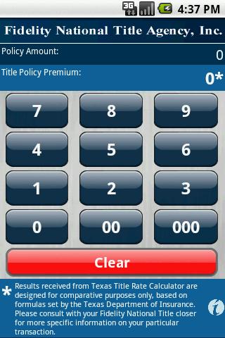 Texas Title Rate Calculator - Android Apps on Google Play