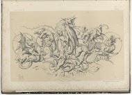 Fantasiedieren die de zeven hoofdzonden uitbeelden