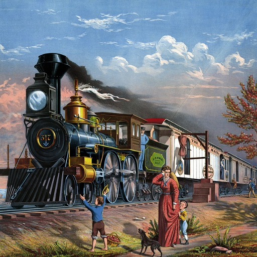 Steam Trains Memory Game