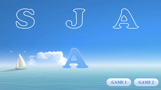 Android application Kids games: Learning letters screenshot