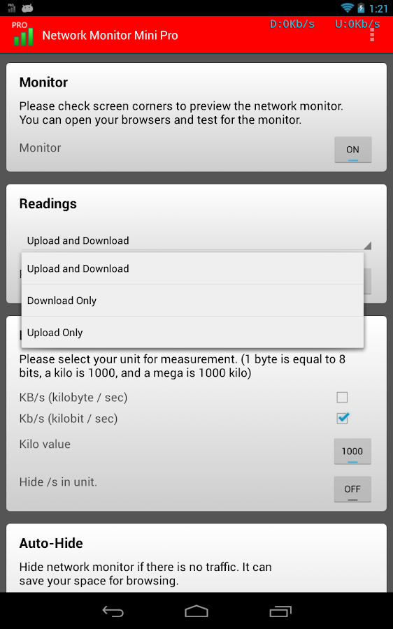 Network Monitor Mini Pro - screenshot