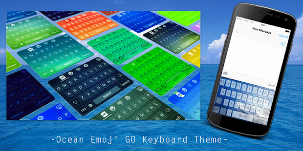 Download Ocean Emoji GO Keyboard Theme APK for Android