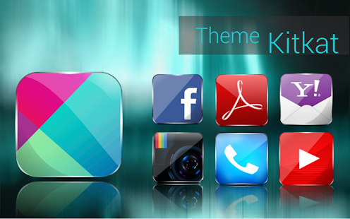 Concept kitkat theme HD 7 in 1 - screenshot thumbnail