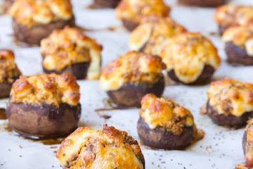 Chorizo and Cheese Stuffed Mushrooms Recipe