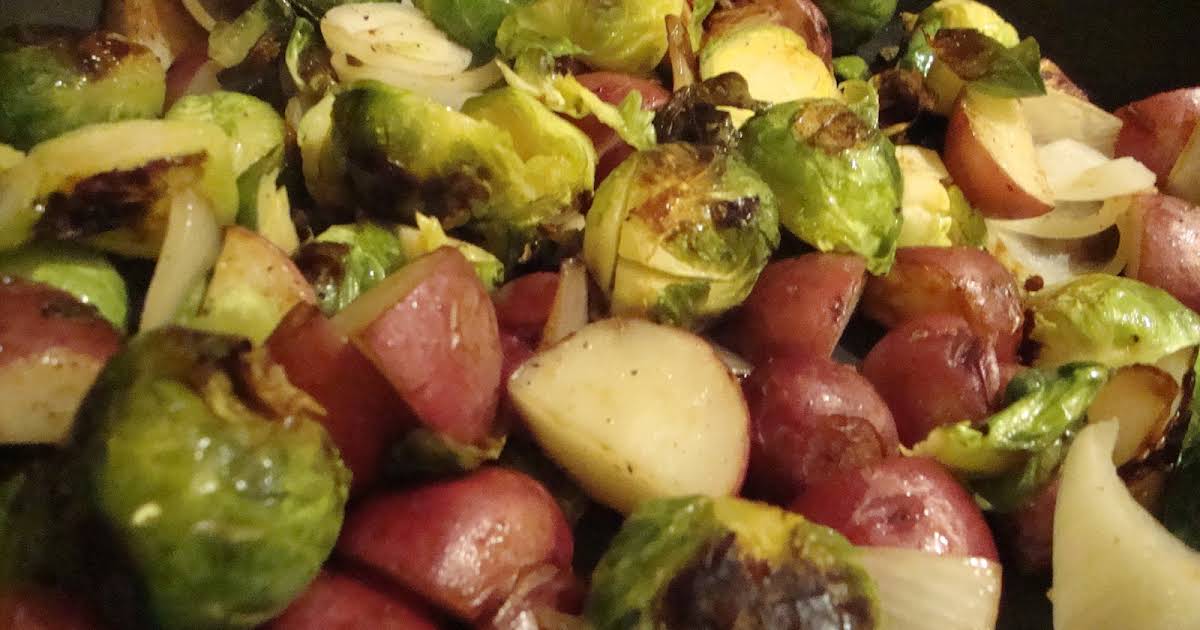 Roasted Red Potatoes and Brussel Sprouts Recipes Yummly