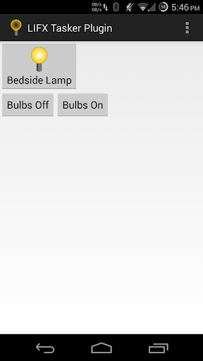 LIFX Tasker Plugin
