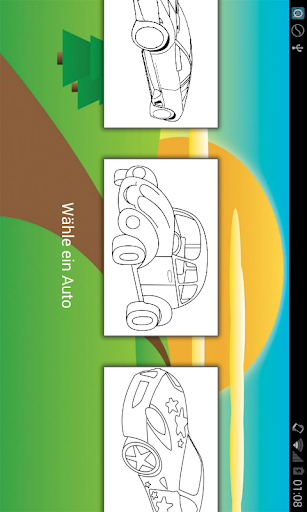 Kinder Malbuch - Autos