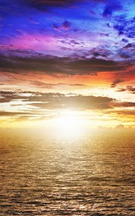 download Matahari Terbenam Animasi free