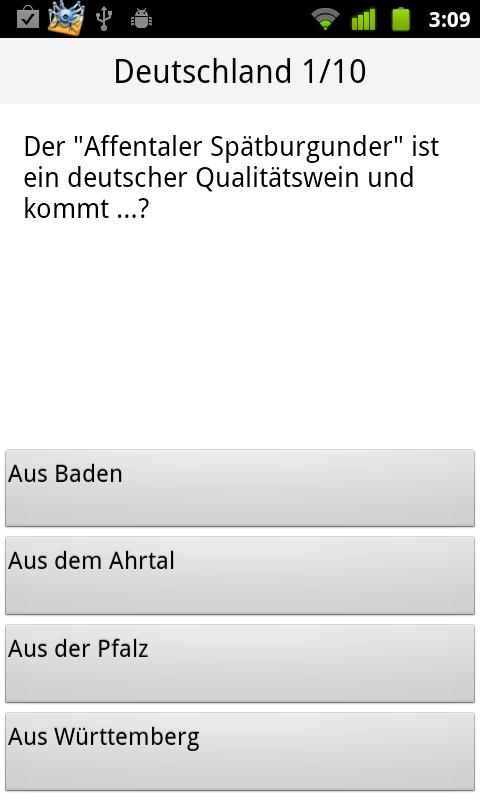 Weinquiz Deutschland Screen 3